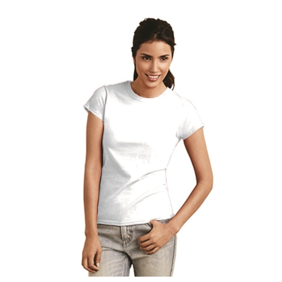 64000FL PLAYERA CUELLO REDONDO DAMA SOFTSTYLE