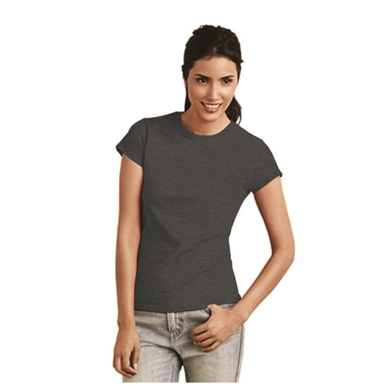 64000FL PLAYERA CUELLO REDONDO DAMA SOFTSTYLE