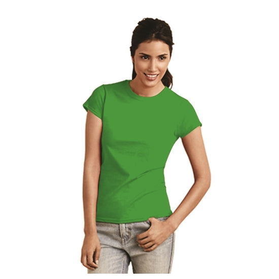 64000FL PLAYERA CUELLO REDONDO DAMA SOFTSTYLE