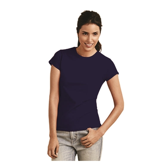 64000FL PLAYERA CUELLO REDONDO DAMA SOFTSTYLE
