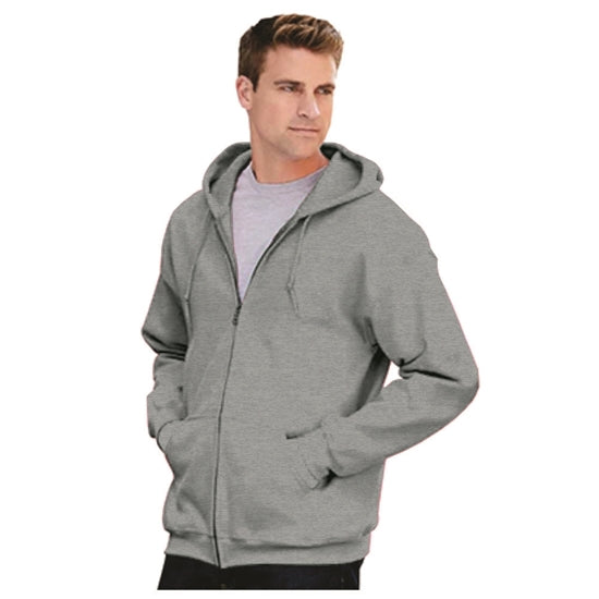 18600 SUDADERA ZIPPER CON GORRO ADULTO
