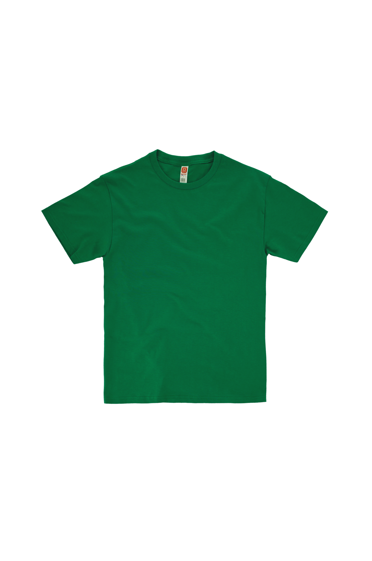 Playera Cuello Redondo Manga Corta para Hombre Color Verde Bandera
