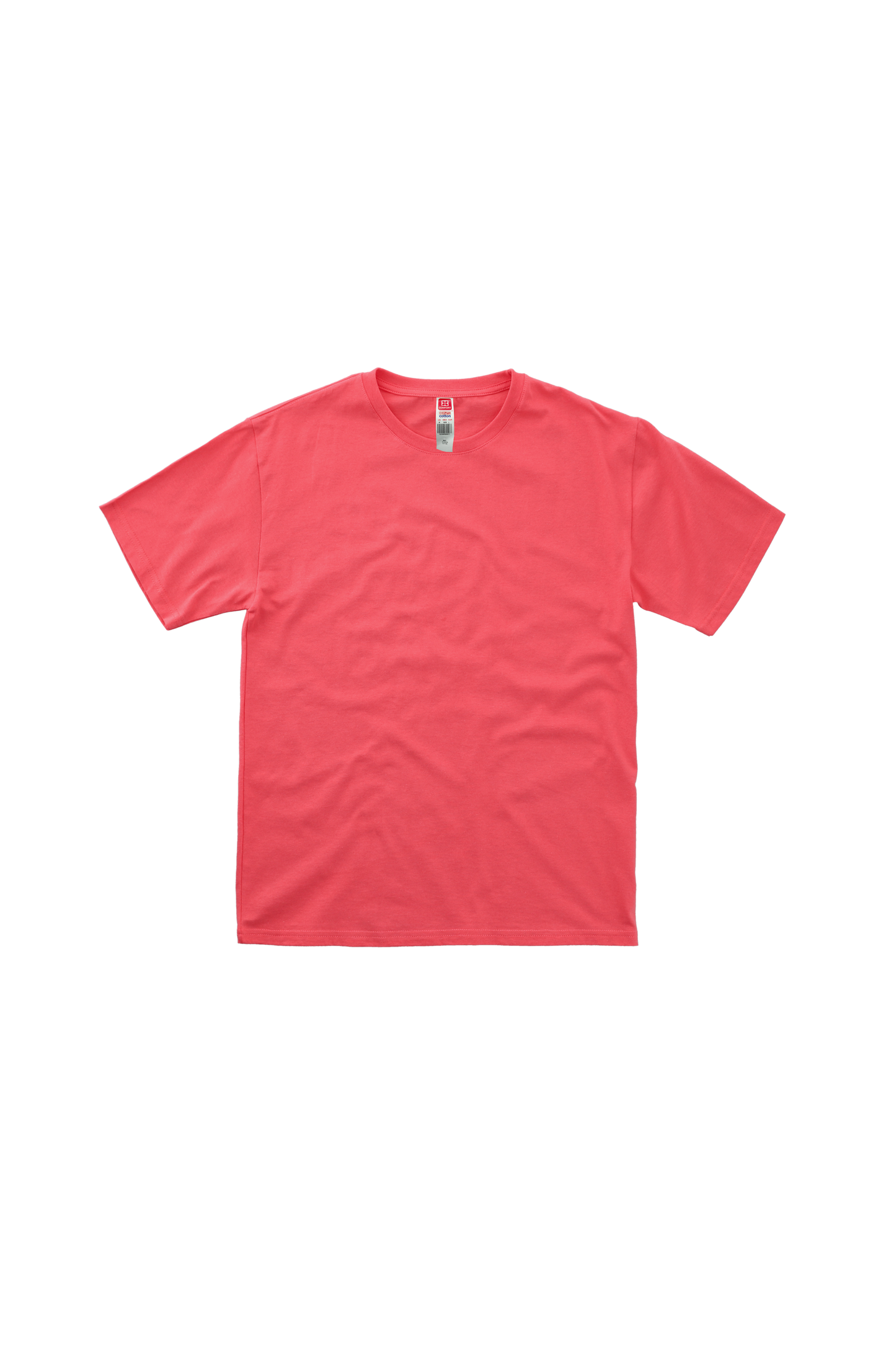 Playera Cuello Redondo Manga Corta para Hombre Color Salmón