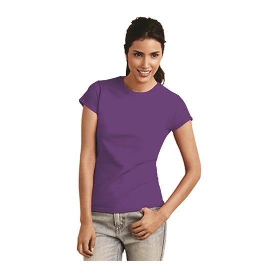 64000FL PLAYERA CUELLO REDONDO DAMA SOFTSTYLE